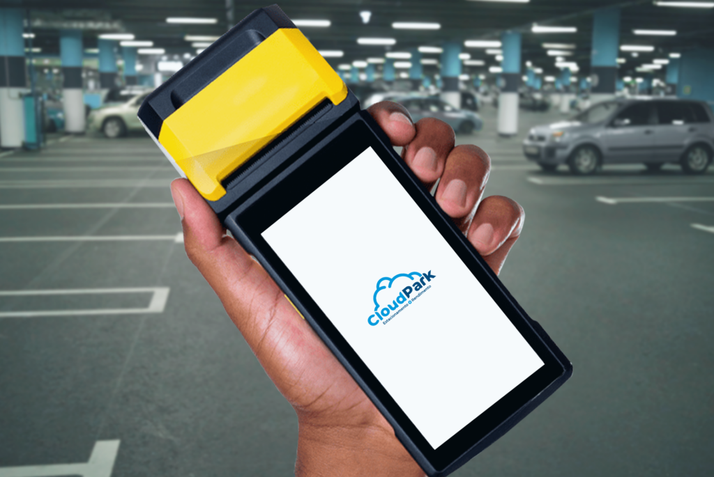 maquininha para estacionamento TOP da CloudPark