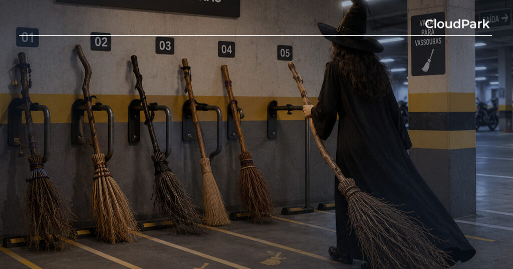 Estacionamento de vassouras: ações de Halloween para atrair clientes